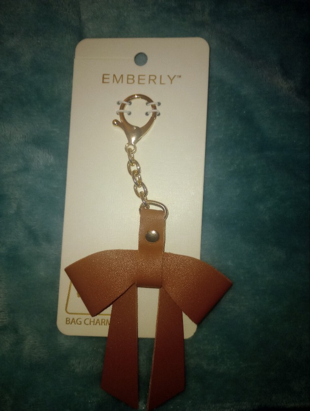 Heart Mirror And Bow Bag Charms - Pick One - Picture 2 of 4
